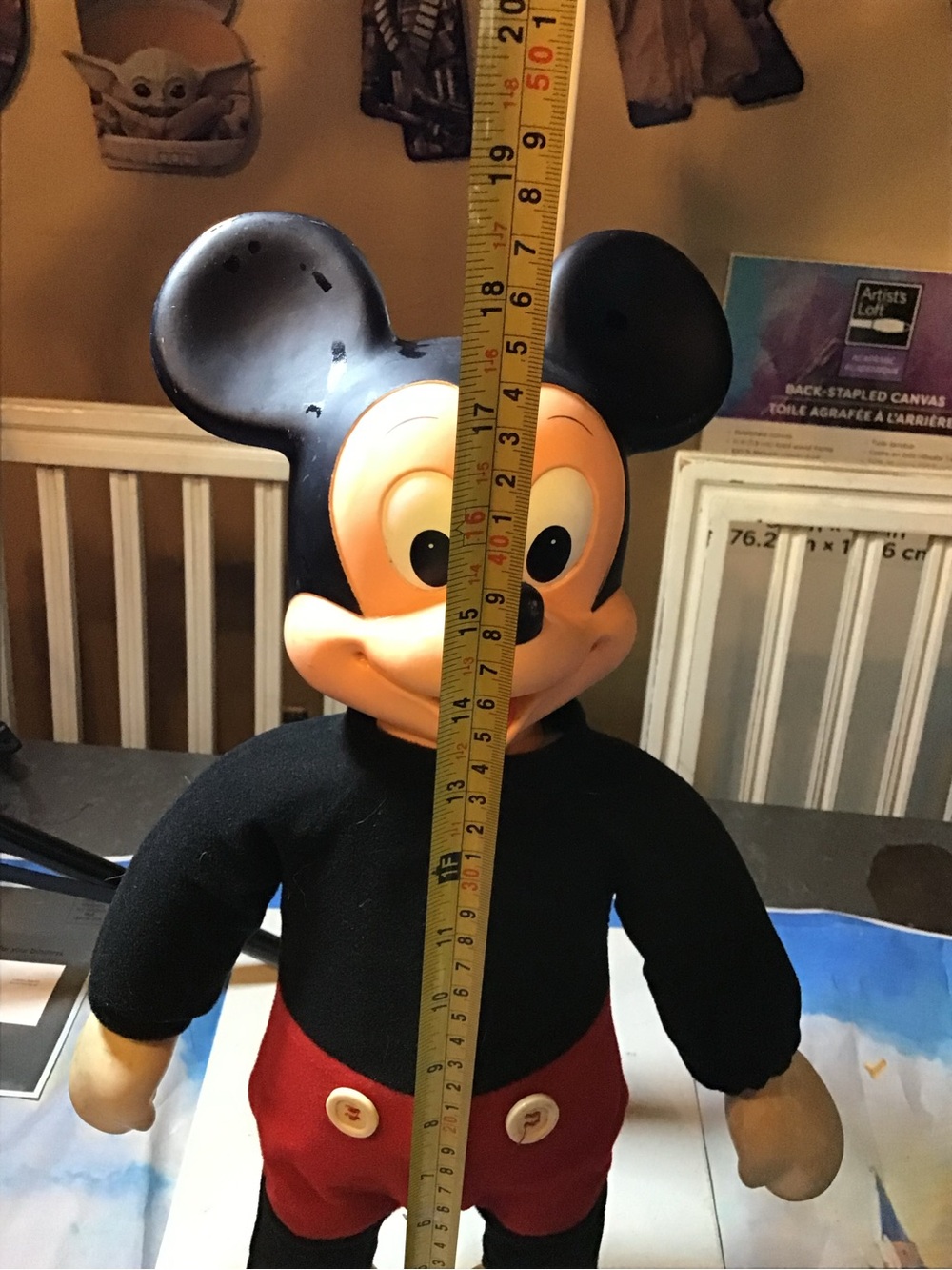 Vintage disney marching Mickey Mouse plush hasbro - Picture 2 of 6